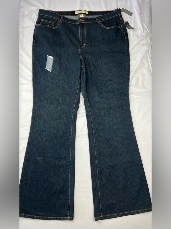 Venezia Denim - NWT Venezia Lane Bryant Stretch Flare Blue Jeans Size 20 Tall